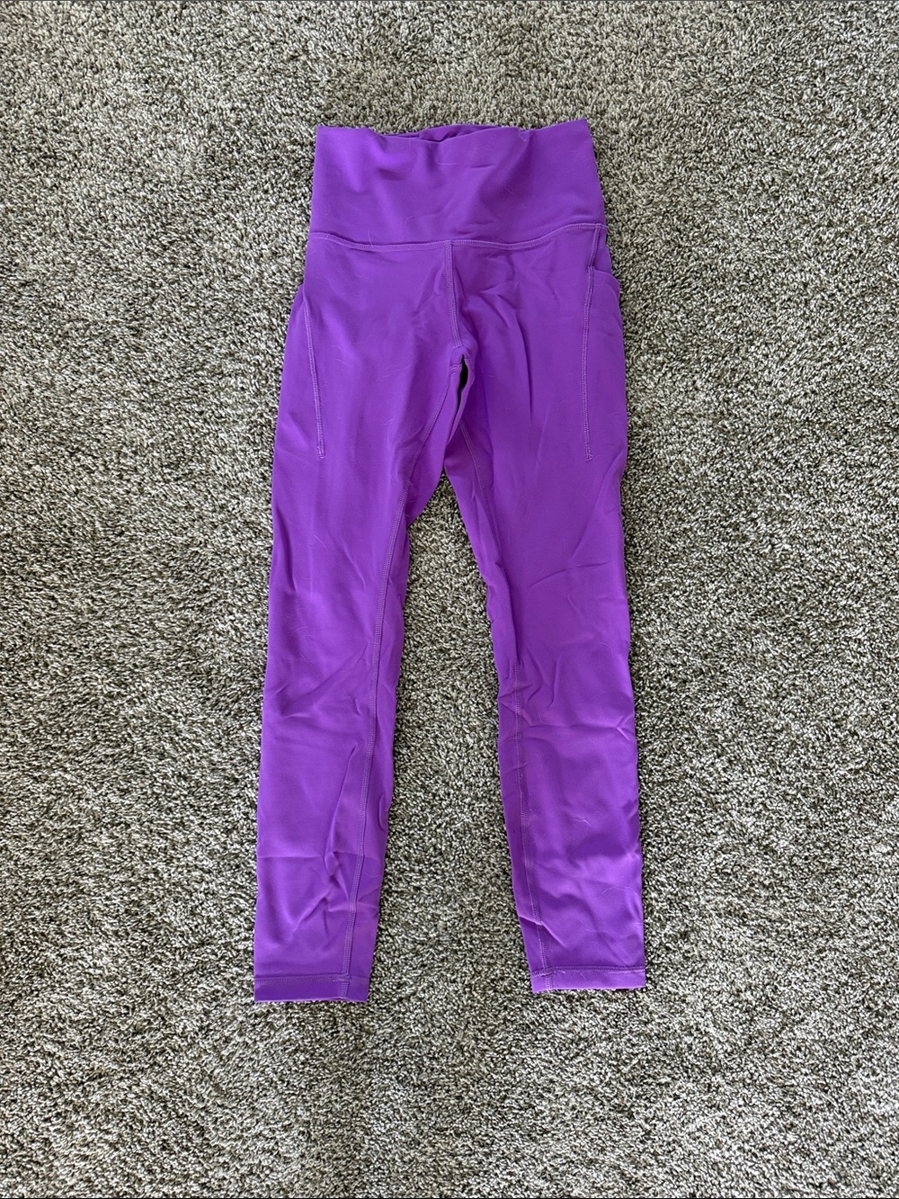 Lululemon Purple Wonder Train Legginga